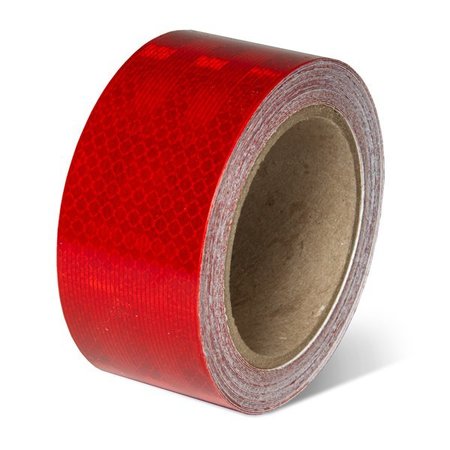 INCOM Reflective Tape, Red SuperBrite Reflective 2 x 150' HRT2150RD